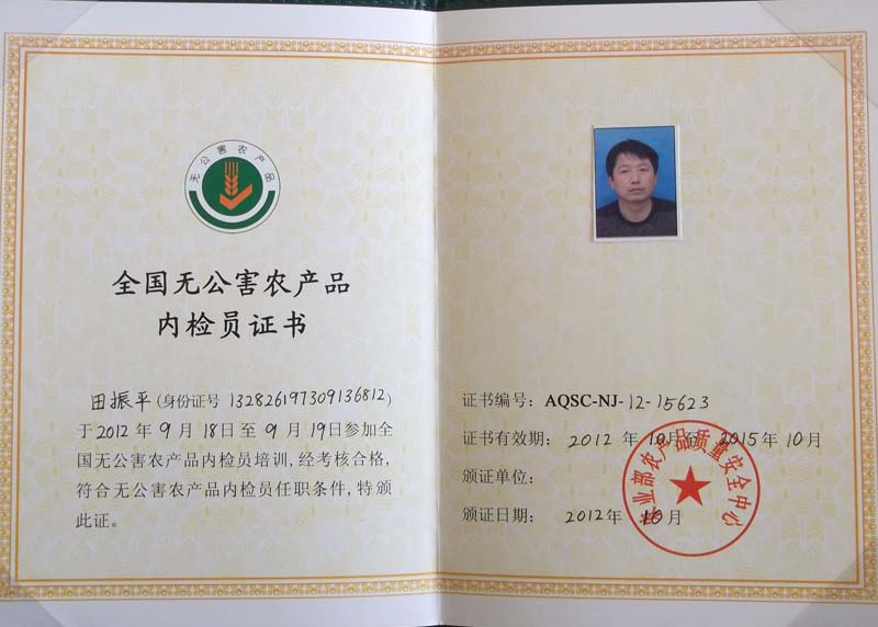荣誉资质八